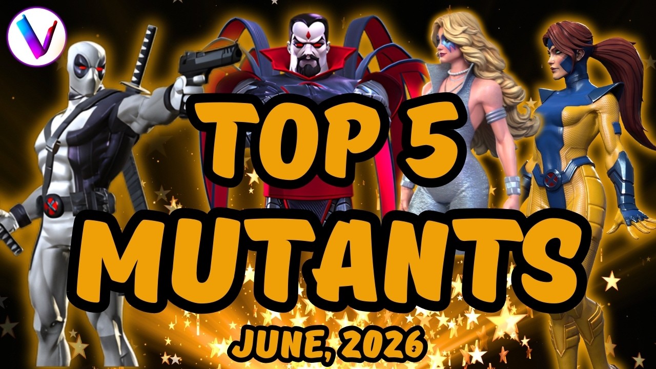 Топ-5 лучших чемпионов-мутантов в MCoC &mdash; июнь 2026 года &mdash; тир-лист от Vega