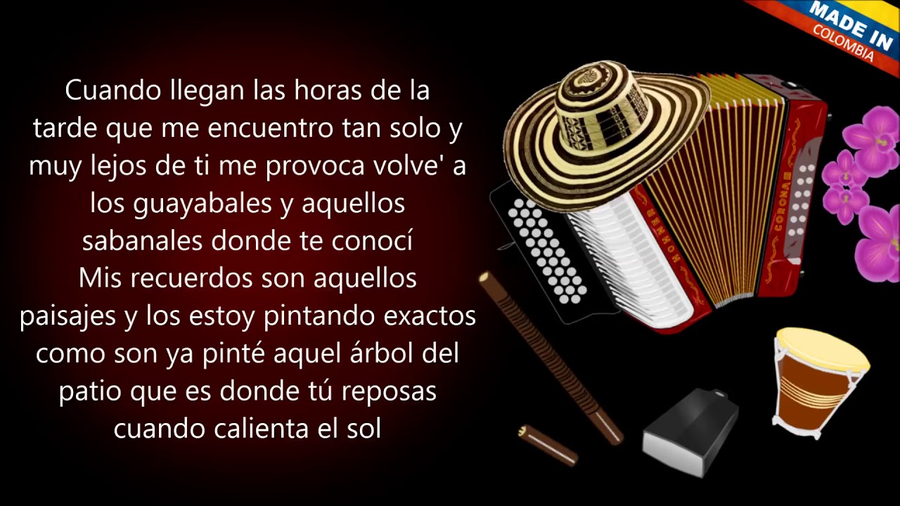 Los sabanales Calixto Ochoa Letra