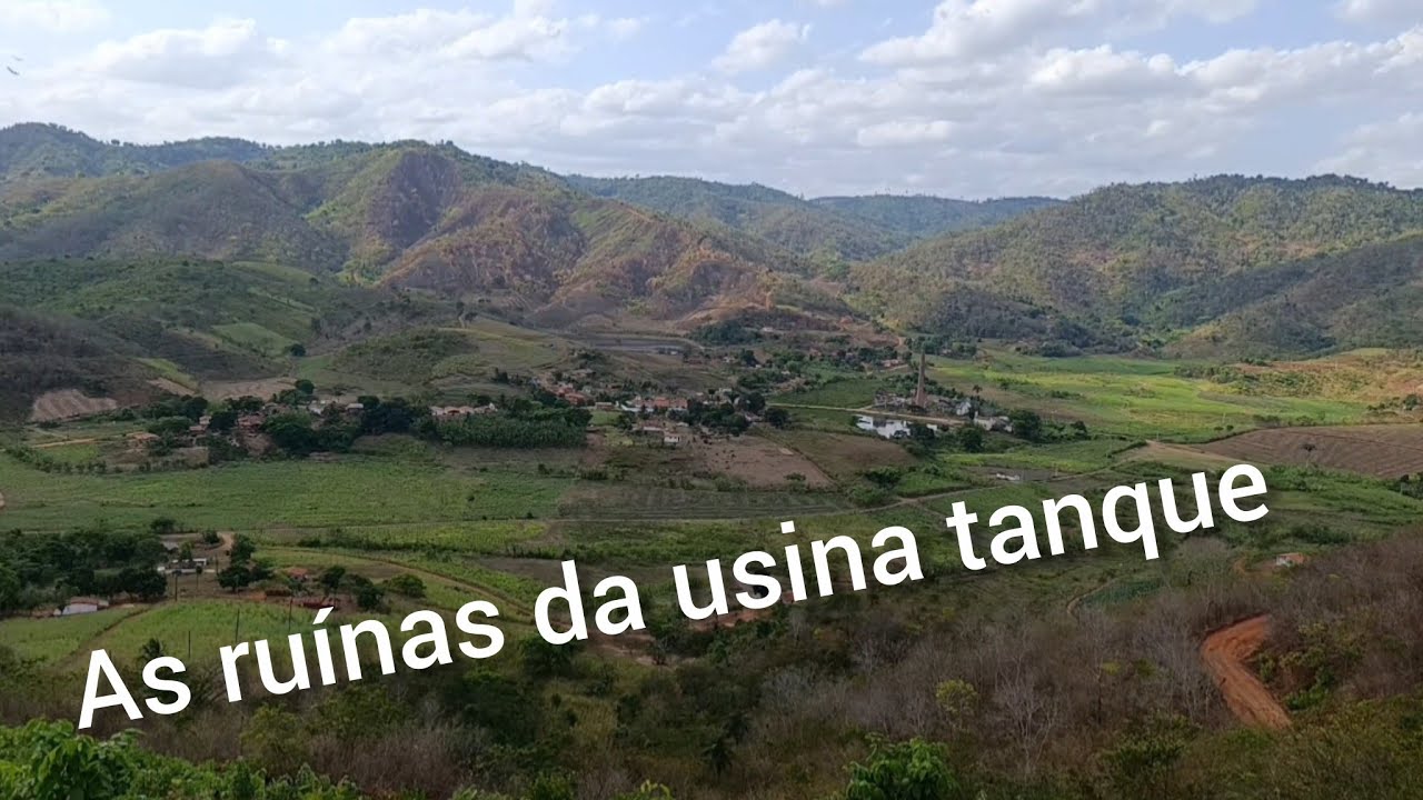 As ruínas da usina tanque 