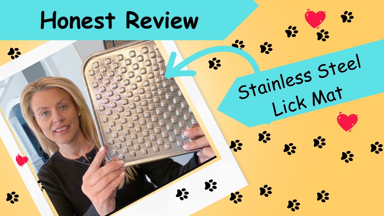 Stainless Steel Large Lick Mat for Dogs & Cats: Honest Review