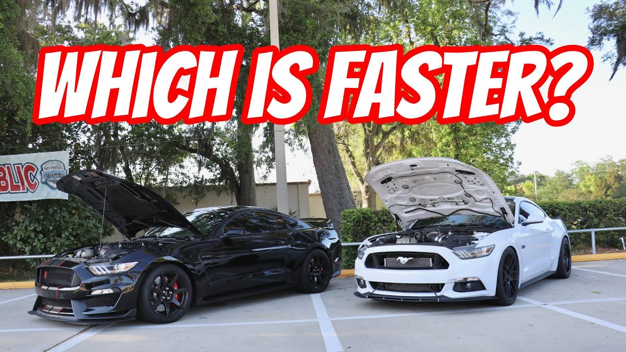 Whipple Supercharged Shelby GT350R vs Whipple Mustang GT