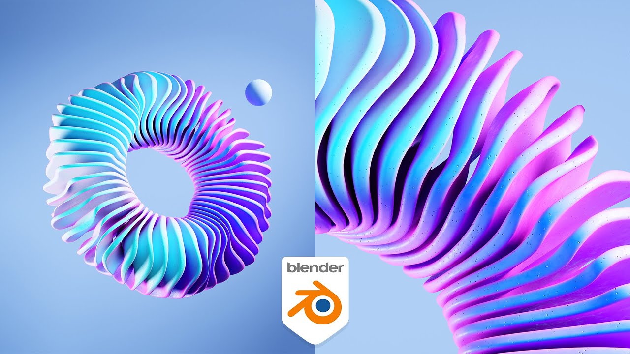 Современный анимированный цикл Mo-Graph в Blender 3.3 (учебник по Blender)