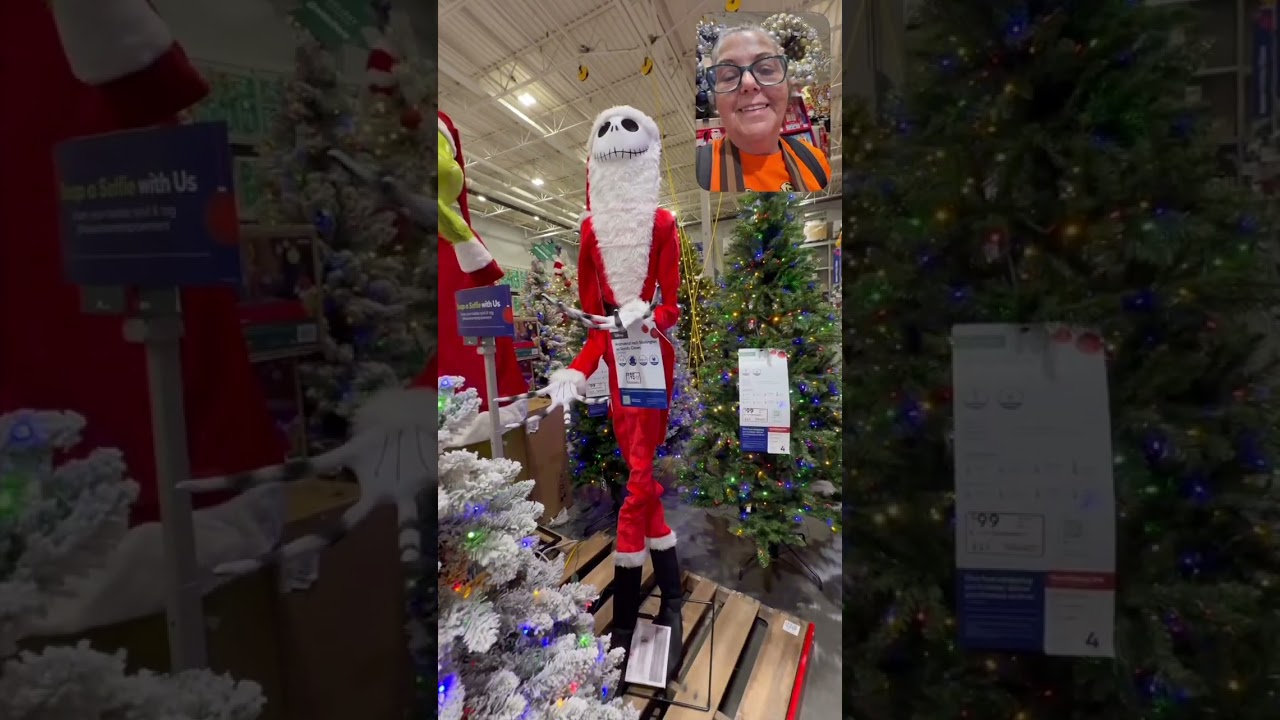 Lowe’s 2025 Christmas decorations.