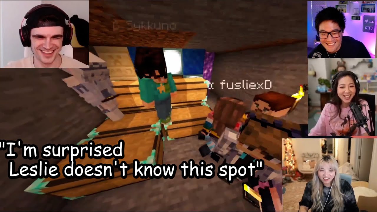 (Multi POV) Sykkuno & Foolish prank Leslie Yvonne while playing hide and seek