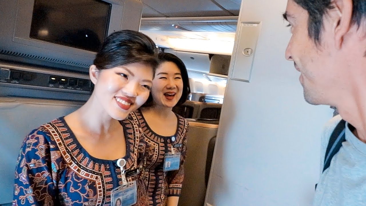 SUPER FRIENDLY Singapore Airlines 777-300 Business