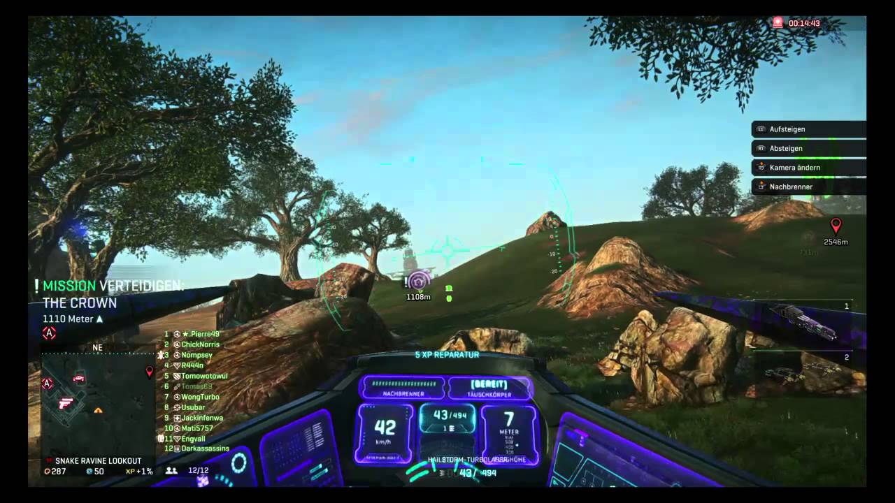 Nitro Gaming PlanetSide 2 vs Suizid Piloten