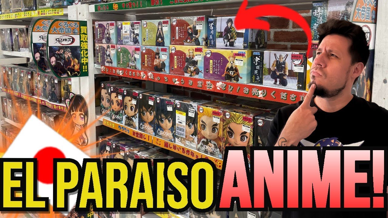 VISITO el🔥PARAISO de FIGURAS ANIME en TIENDAS GURUGU en JAPON🔥