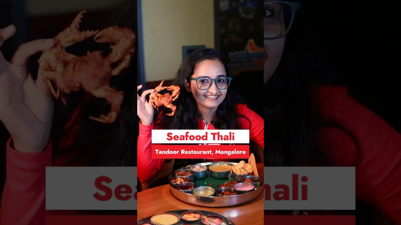 Seafood Thali at Tandoor Restaurant, KodialBail, Mangalore