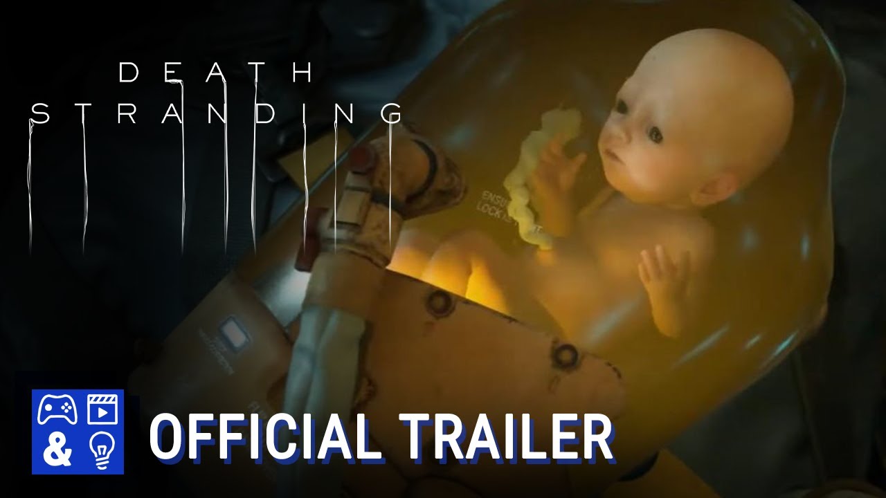 Death Stranding Bridge Baby and Deadman Trailer - Guillermo Del Toro Gamescom 2019