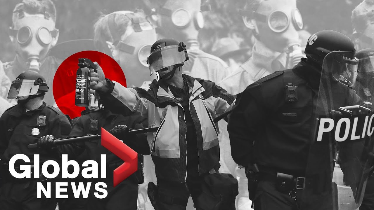 How tear gas went from the trenches of WWI to the hands of police