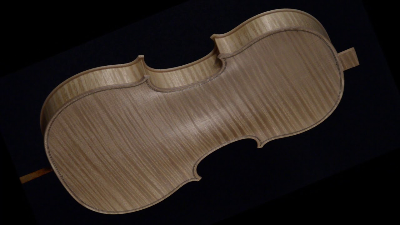 Cassa armonica di violino - finitura