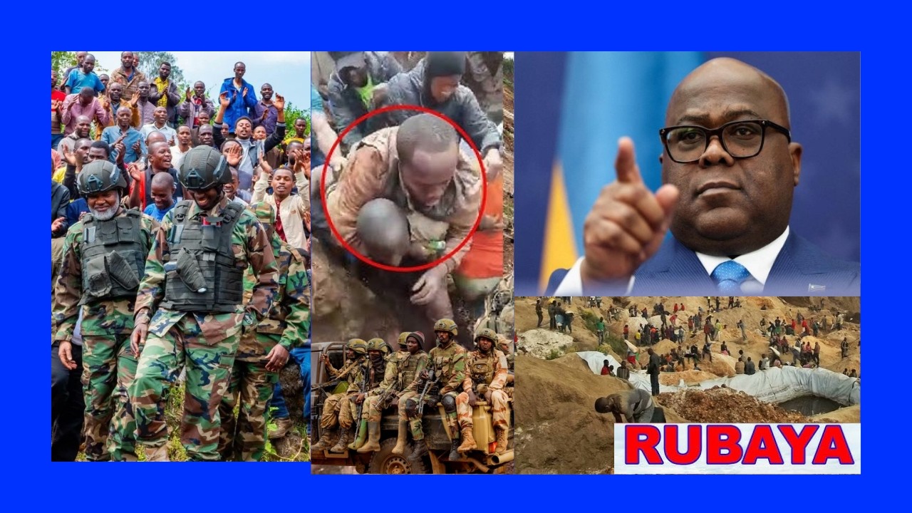 RDC YASHINJE U RWANDA URUPFU RW'ABAGUYE MU KIROMBE CYA RUBAYA/M23 NA LETA YA CONGO BARITANA BA MWANA