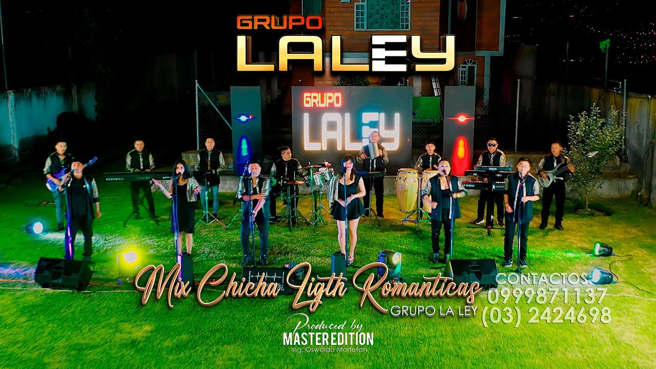 GRUPO LA LEY - MIX CHICHA LIGH ROMANTICAS  VIDEO OFICIAL CINEMA 4K