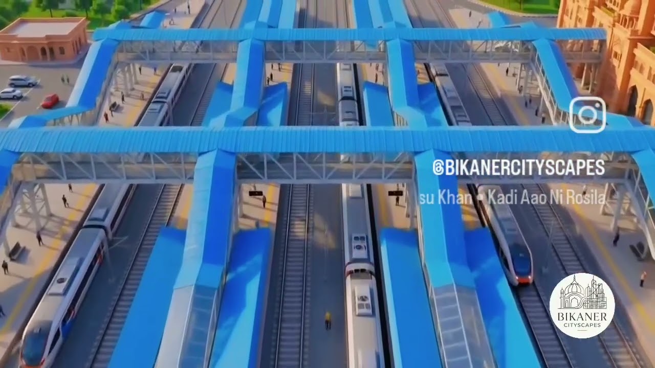 Bikaner junction railway station project 2026 #trending #bikaner #bikanernews #bikaneri #rajasthan 