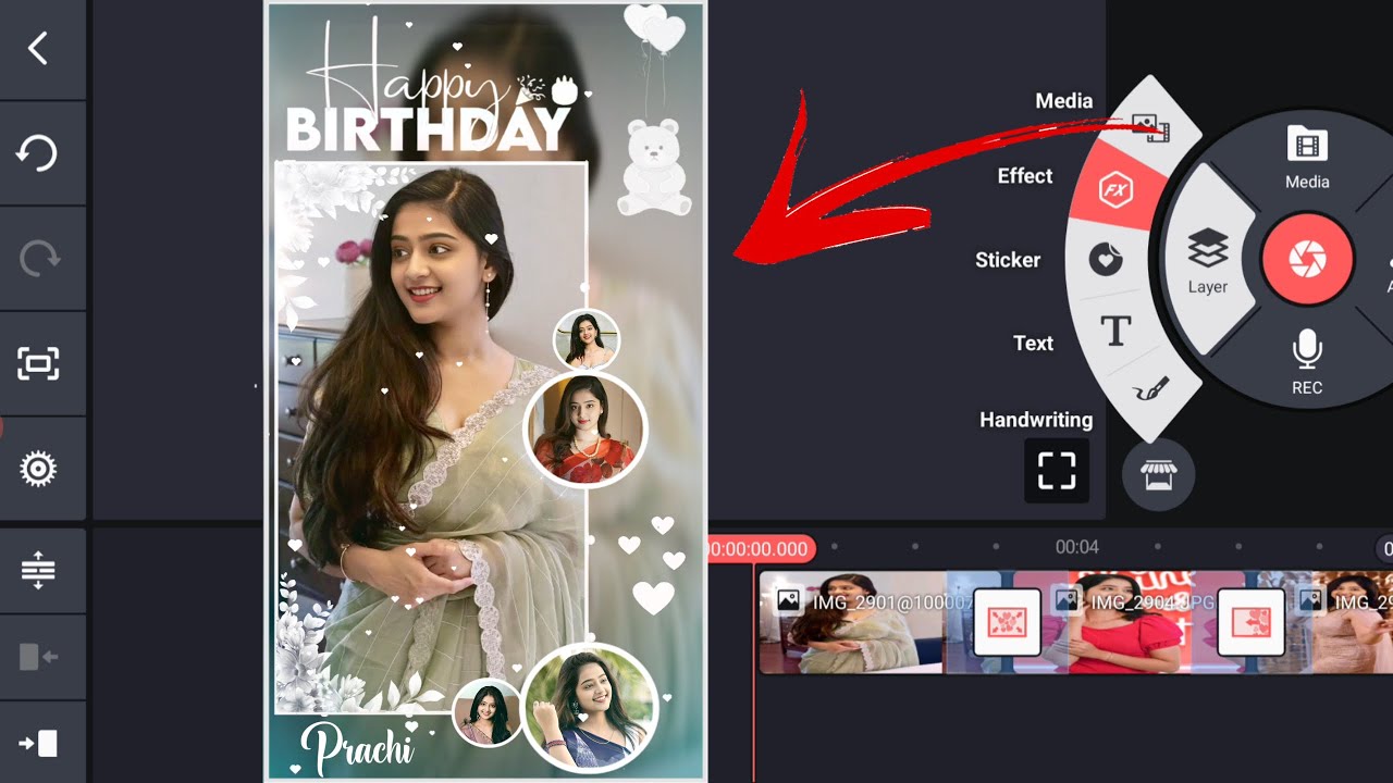 Birthday video editing 2025 | Girlfriend birthday wishes status editing KineMaster | Birthday song