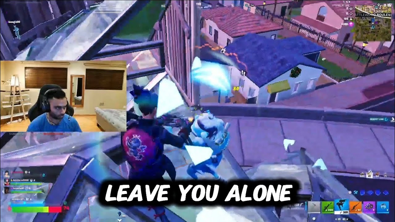 Hilarious and intense moment in FORTNITE 😈🤣💀