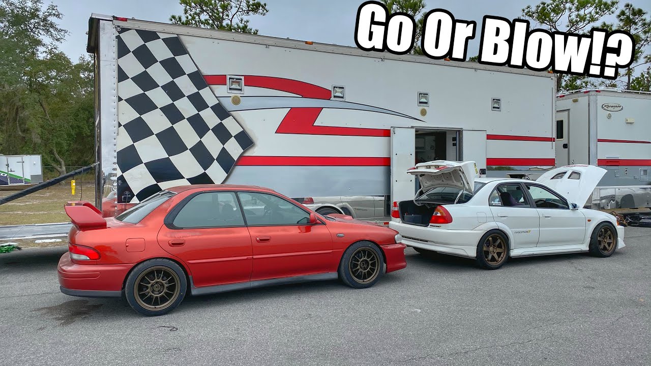 Subaru Gets New Wheels and First Track Day! Will it Go or Blow!?