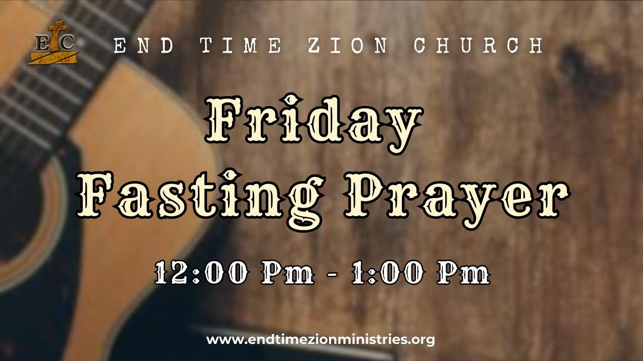 ETZM | 31.10.2025 | Friday Fasting Prayer | Live