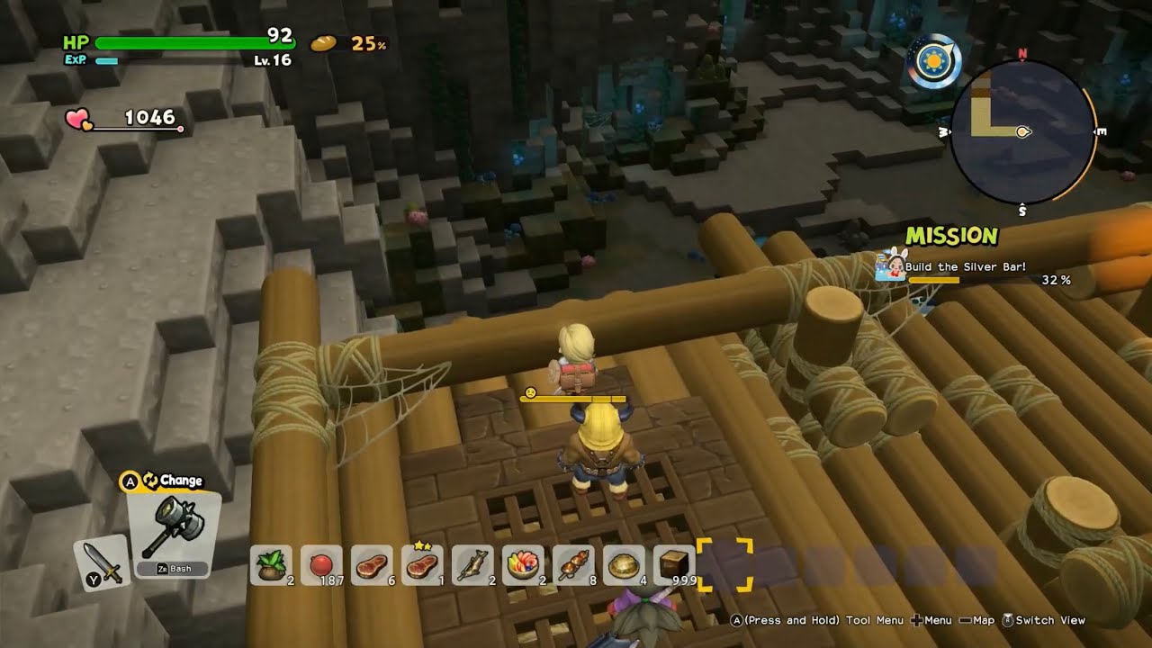 Dragon Quest Builders 2, Episode 36, We Must Dig Deeper