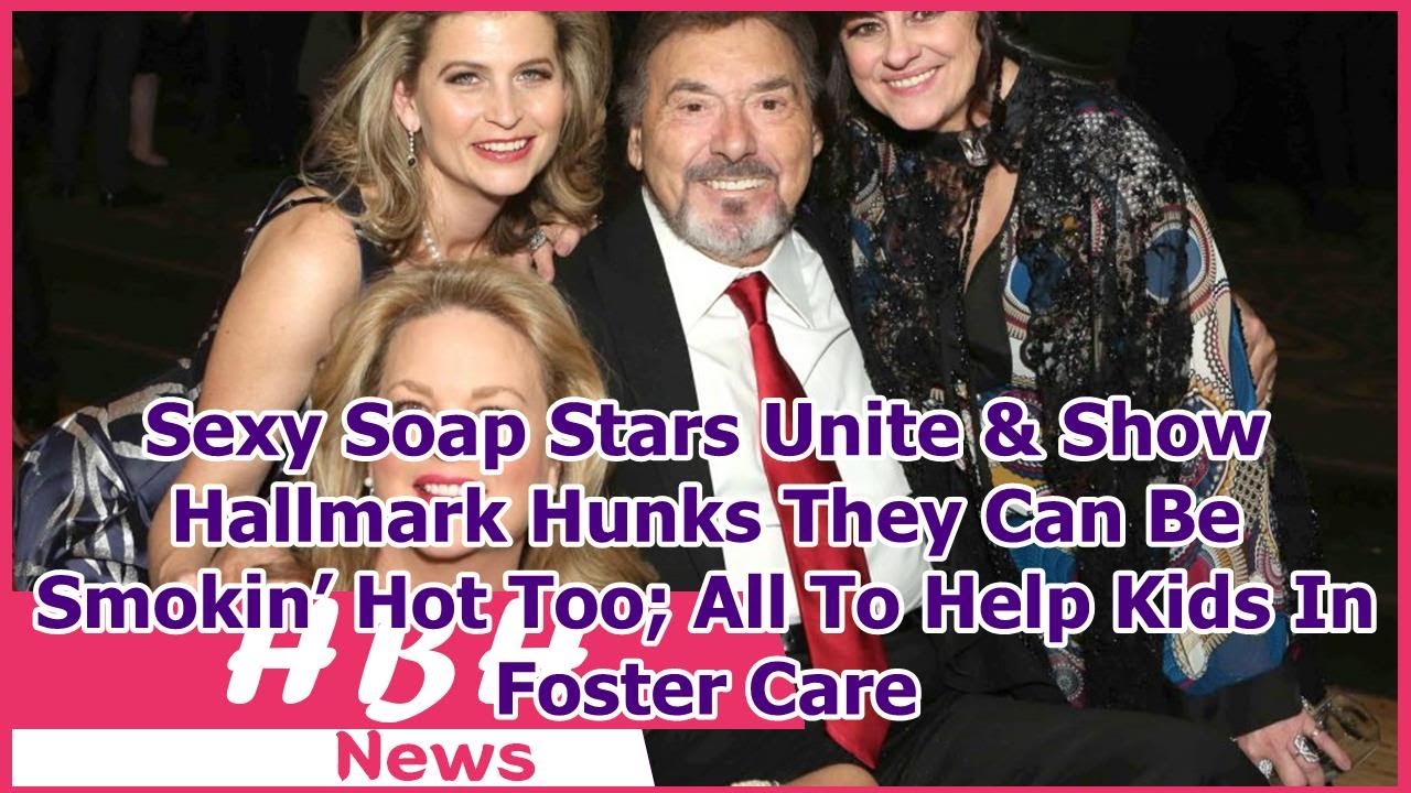 Sexy Soap Stars Unite & Show Hallmark Hunks They Can Be Smokin’ Hot Too; All To Help Kids In Fo...
