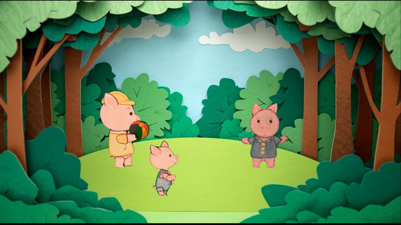 Corto Animado Los 3 Cerditos