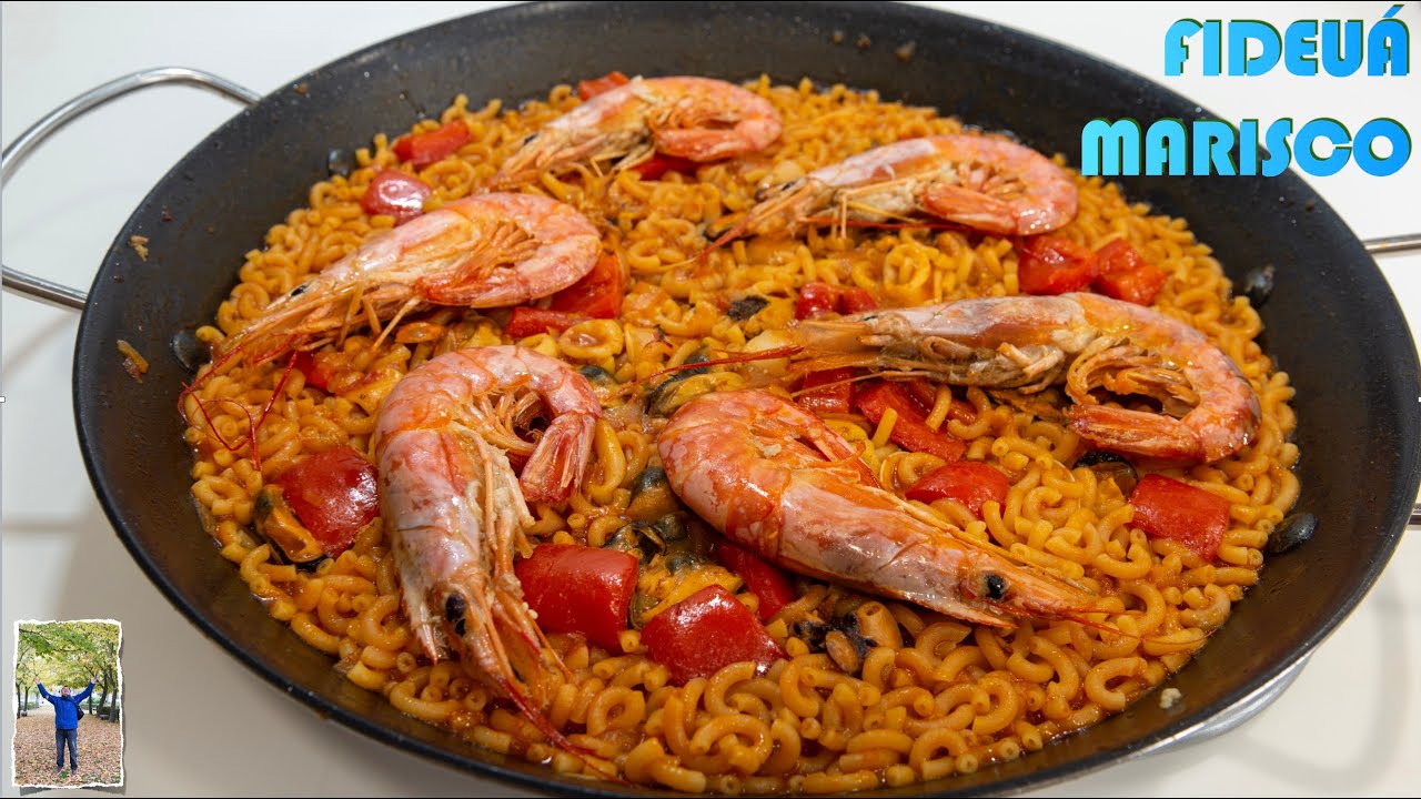 FIDEUÁ de Marisco paso a paso receta fácil  ✅ Trucos fideuá perfecta 🦐🦐🦐