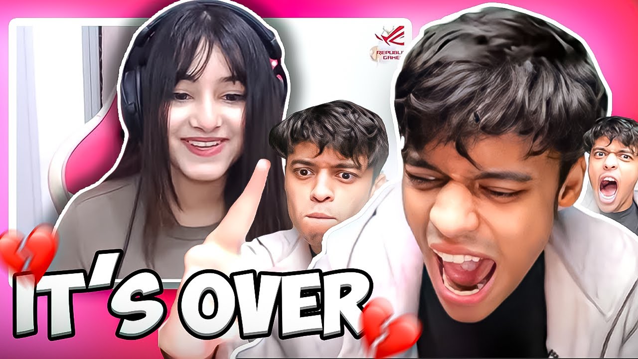 BREAKUP WITH HARSHITA ON *LIVE*