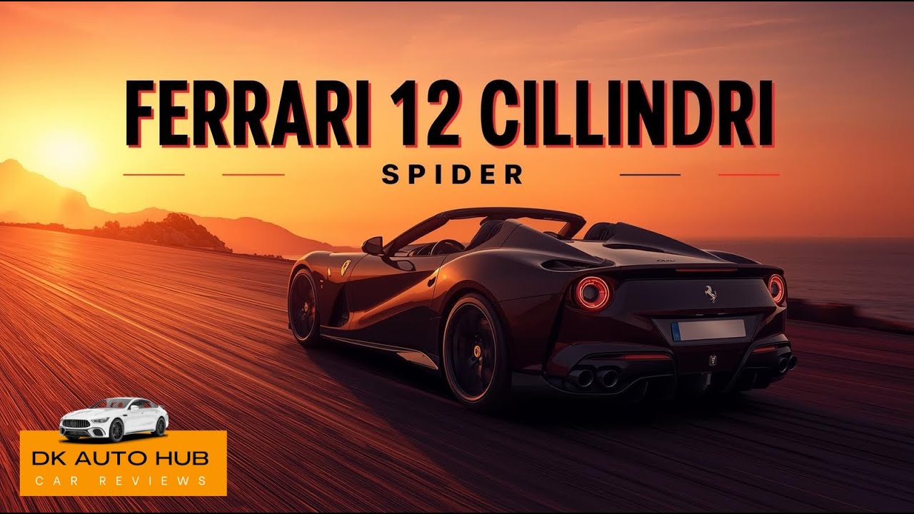 Ferrari 12Cilindri Spider 2026 Review | V12 Power, Design, Interior & Performance | DK AUTO HUB