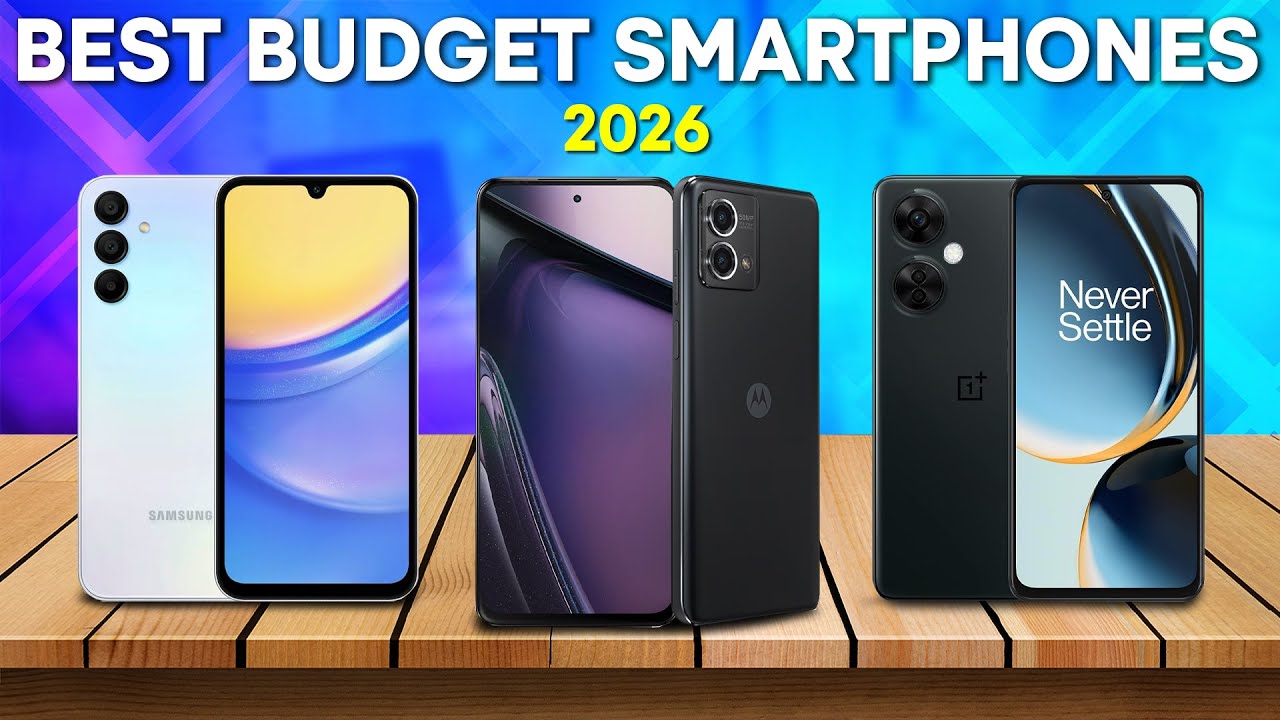 [Top 5] Best Budget Smartphones 2026
