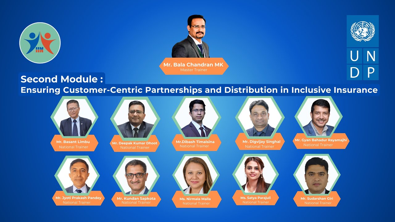 Module 2 - Ensuring Customer-Centric Partnerships and Distribution in Inclusive Insurance