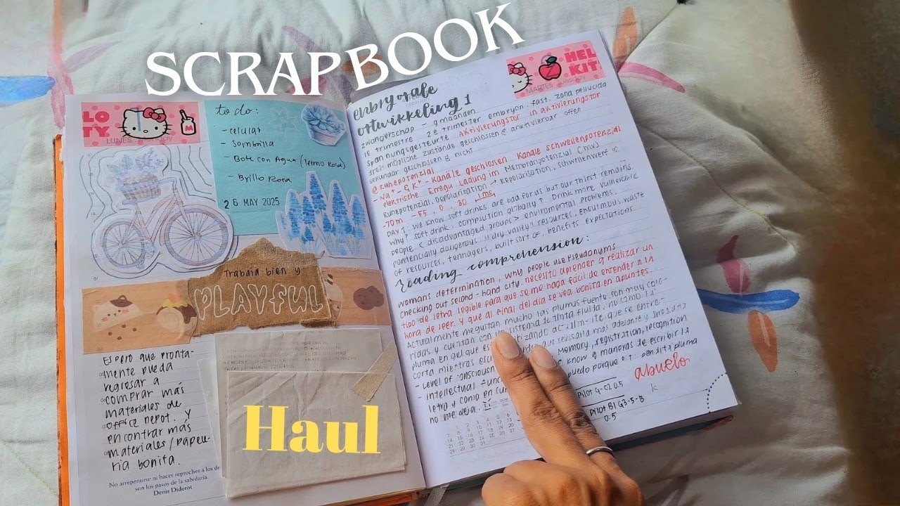 Haul materiales de papelería + Scrapbook📚✒️(stickers, etiquetas, plumas fuente y más)