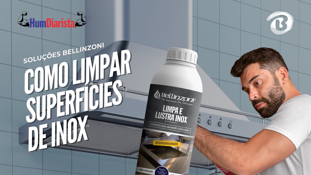 Como limpar inox