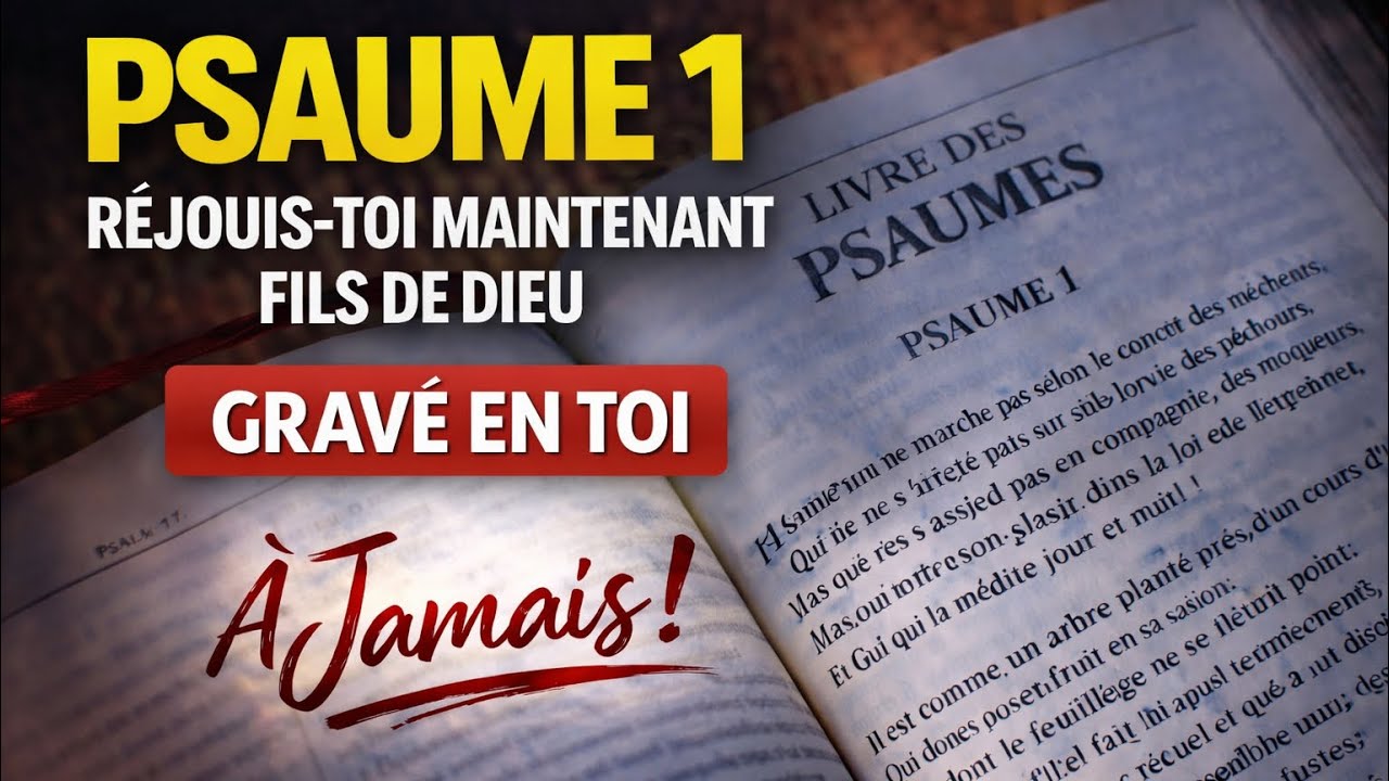 Ne sois plus jamais stérile : Chante le PSAUME 1 | Clip. Officiel