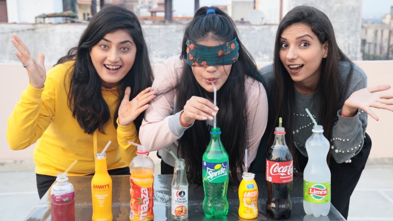 Guess the Drink Challenge with @DingDongGirls | Fun Challenge