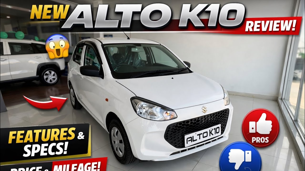 New Maruti Suzuki Alto K10 VXI PLUS❤️Top Model 2026 All Features & Review 