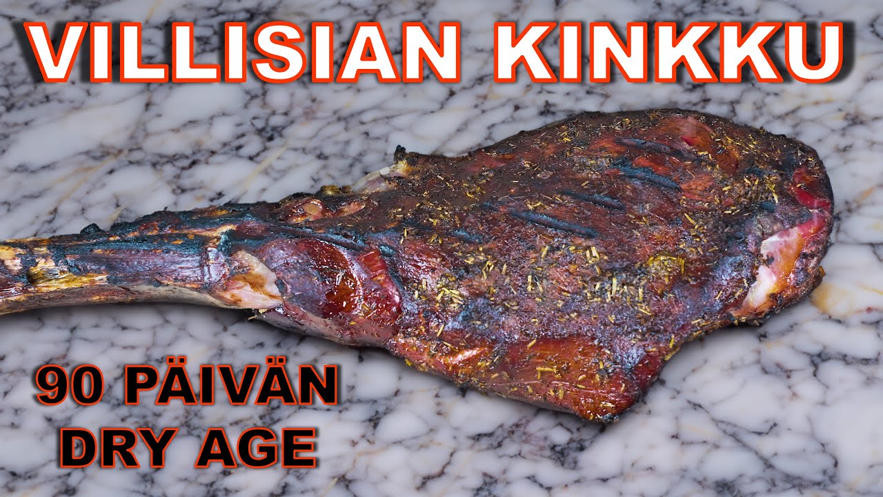 Savustin VILLISIAN KINKUN Kamadossa!