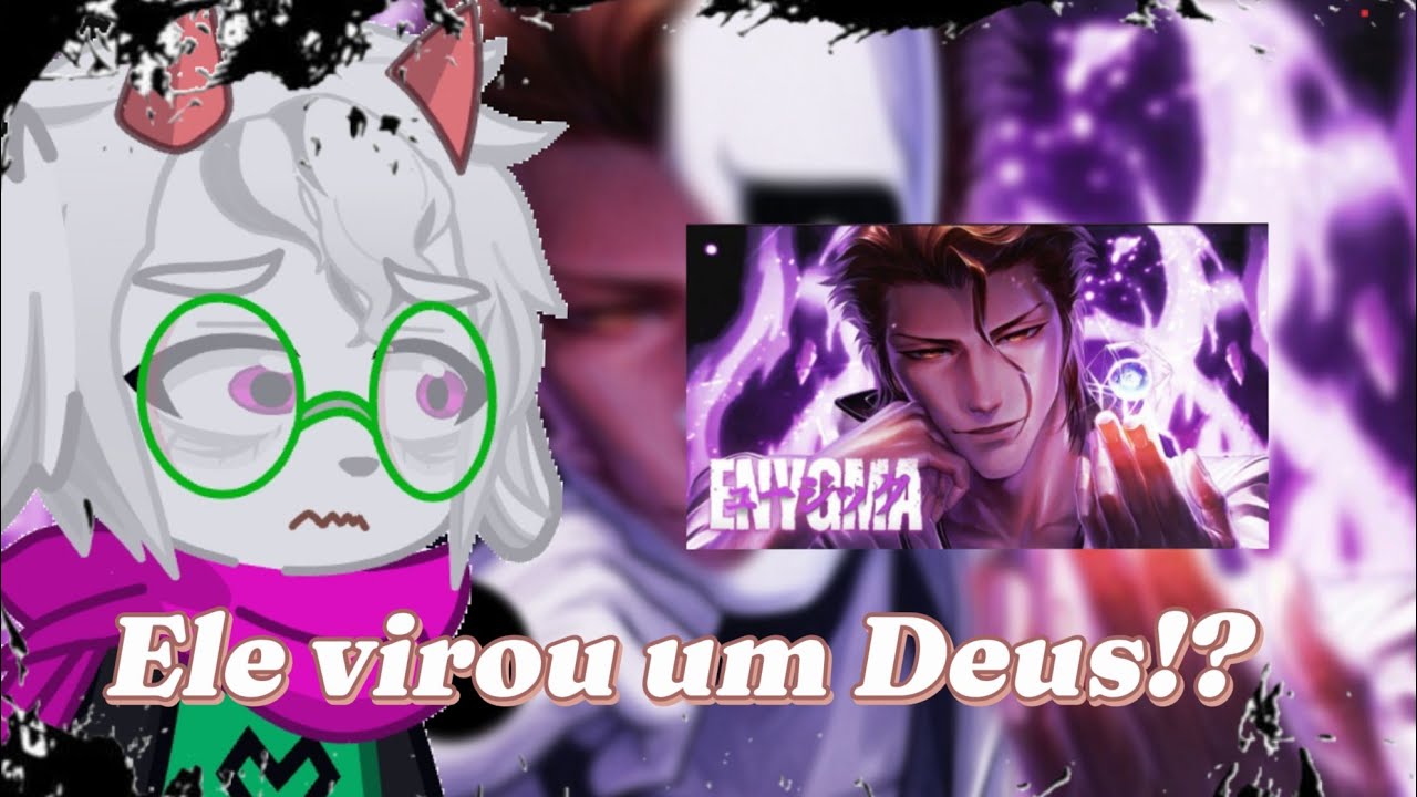 Deltarune react ao rap Hipnose Perfeita | Aizen [AS] (Bleach) @Enygma_Music 