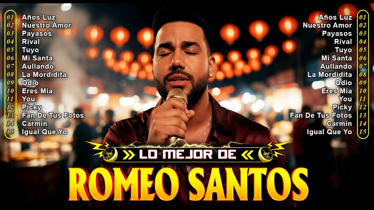 MIX ROMANTICO BACHATA ROMEO SANTOS INSPIRED 2025 EXITOS PARA BAILAR Y ENAMORAR A TU PAREJA