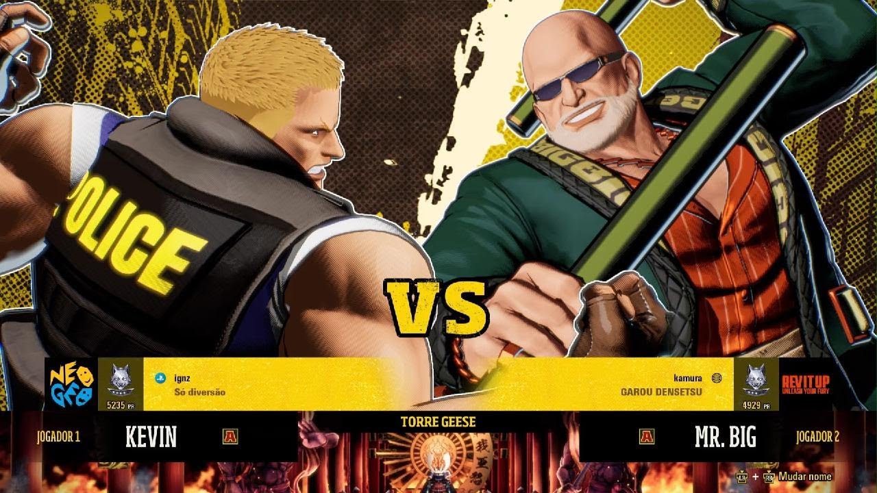 FATAL FURY: City of the Wolves - Kevin Capivara VS Mr Big