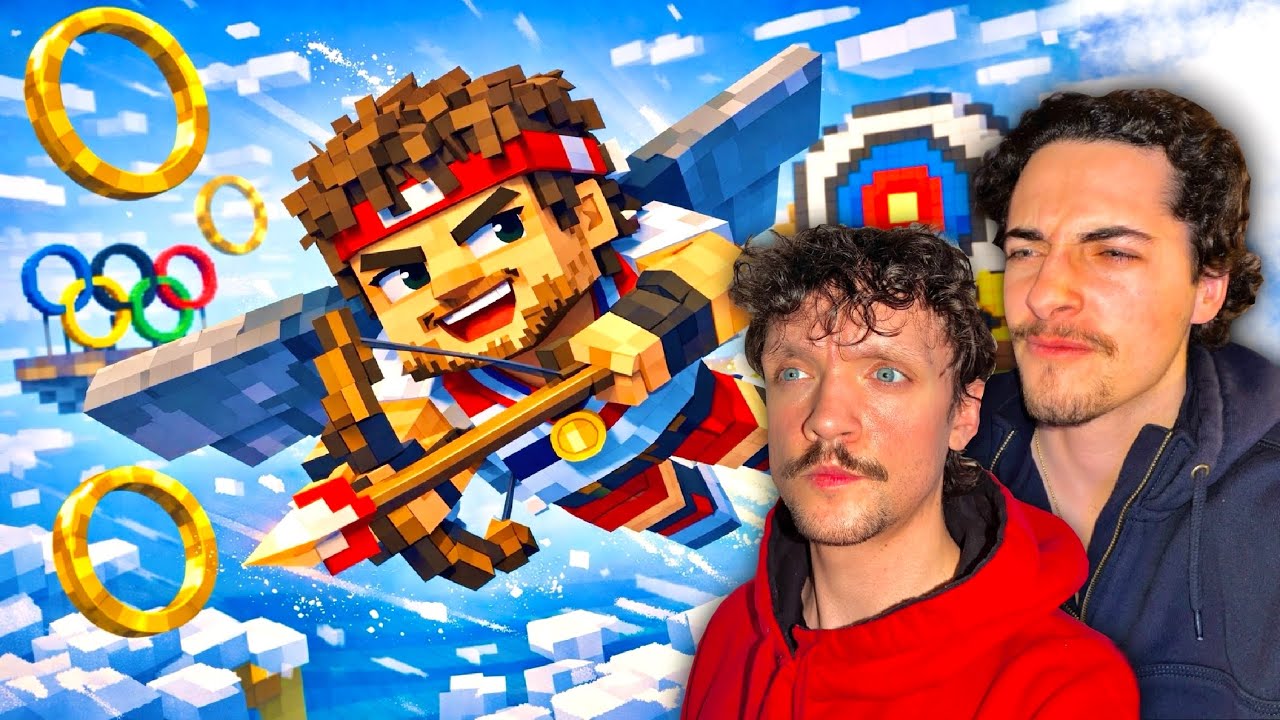 Мы сражались друг с другом на Олимпийских играх в Minecraft (Часть 2)