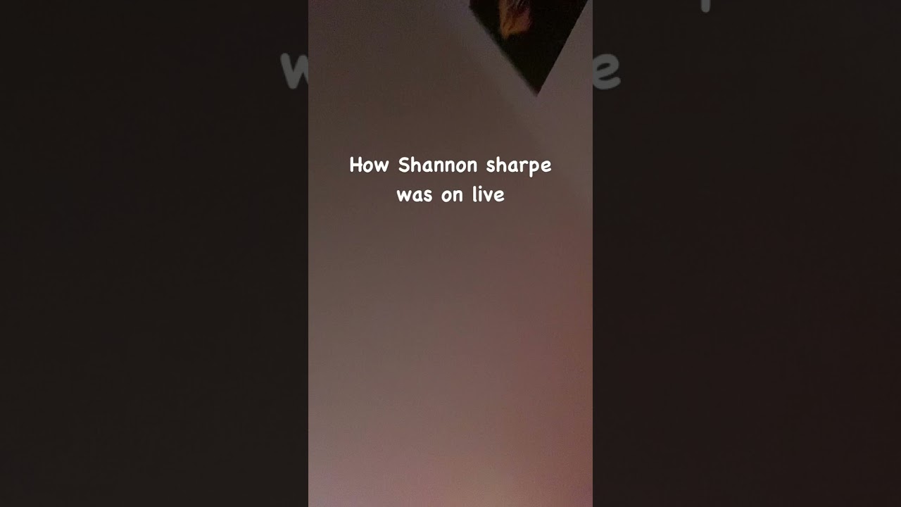 Unc was breathing hard ashhh 😭😭 #darkhumor #funny Shannon sharpe