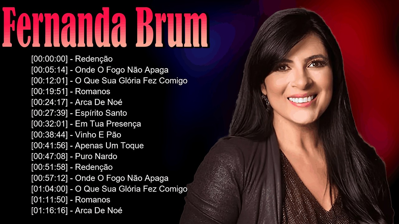 🕊️ Fernanda Brum - Louvor fervoroso declarando vitórias de Cristo e enchendo vidas de luz 🎤