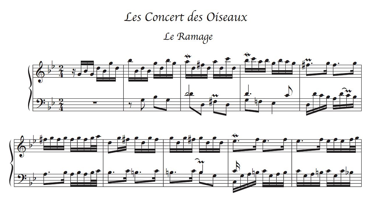 Dandrieu: La Ramage (Le Concert des Oiseaux) - Eta Harich-Schneider, 1962 - MHS 766
