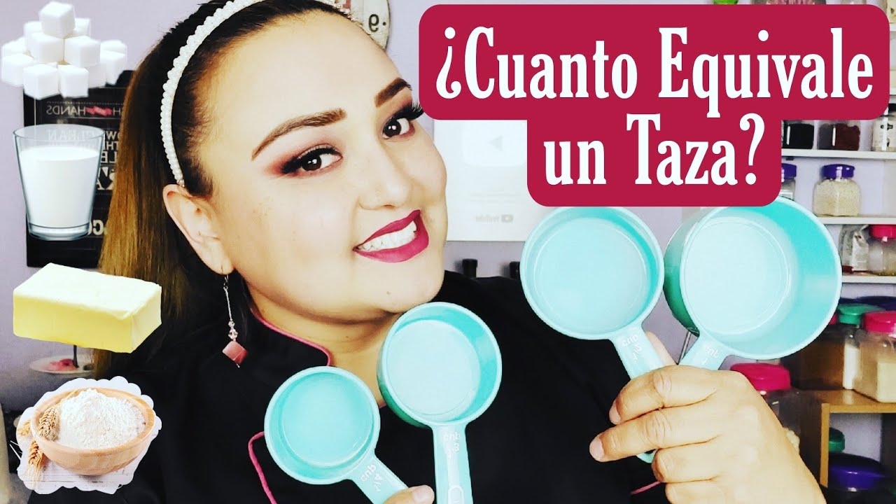 ¿CUANTO ES UNA TAZA?🤔 VARIOS INGREDIENTES PROBADO 🎂 CLASE #28