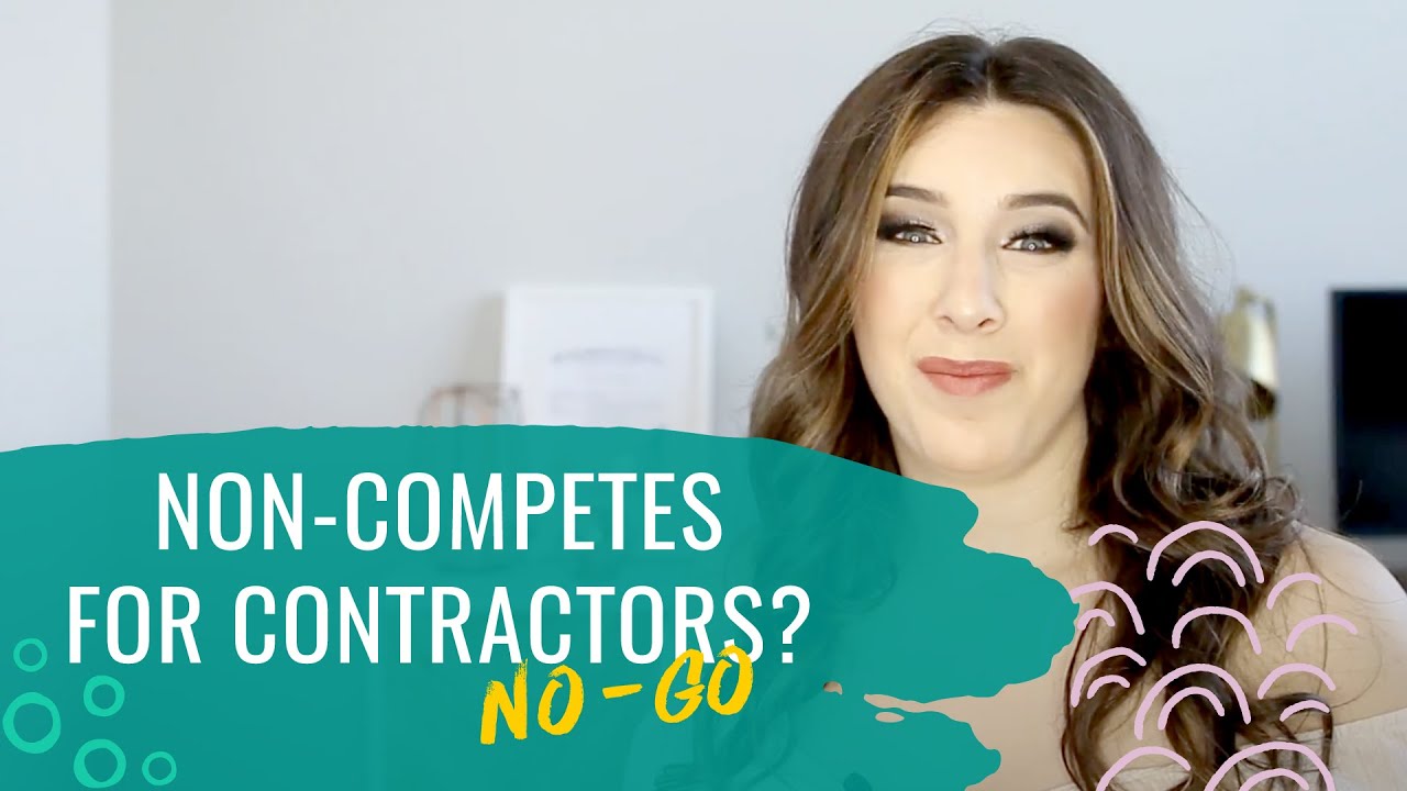 Can you give your contractor a non-compete?