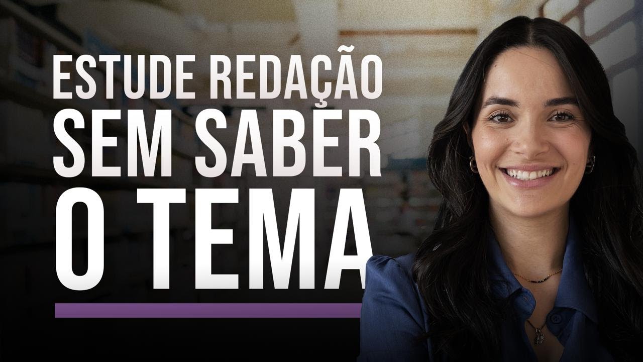 Como Escrever Sobre QUALQUER Tema Possível no ENEM!