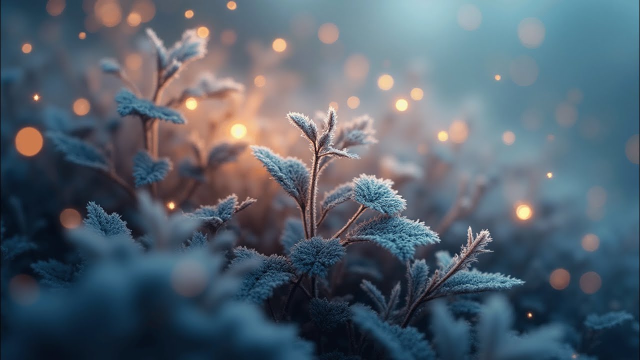 Winter Fades into Spring ❄️🌸 | 4K Nature Ambience with Gentle Motion