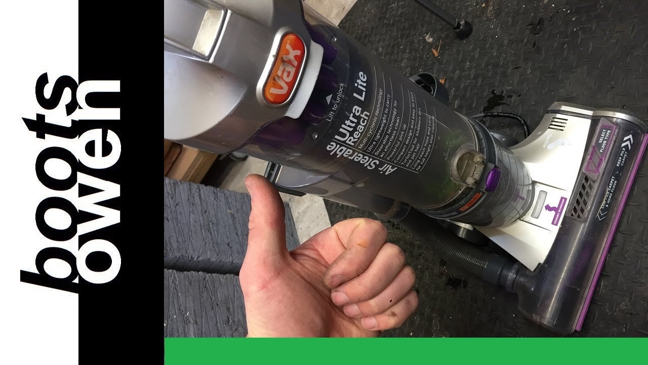 Vax Air Steerable Ultra Lite Reach: How to clean brush bar