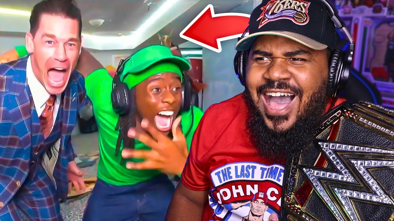 John Cena Comes On Kai Cenat's Stream! REACTION