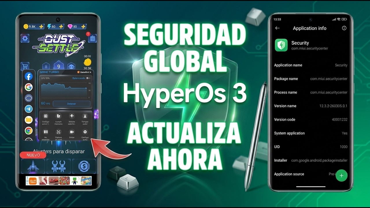 Actualiza Ahora!! Nueva Seguridad Global HOS 3 - Sin errores - Inst&aacute;lala ya en tu Xiaomi
